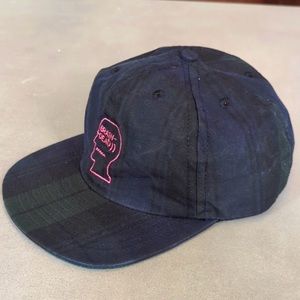 Brain Dead waxed logo cap